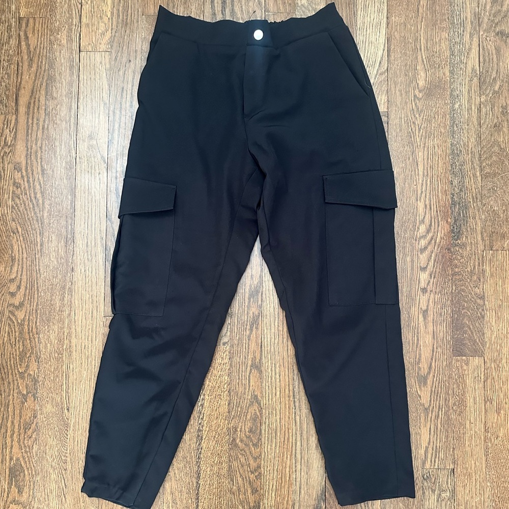 Zara Black Cargo Pants